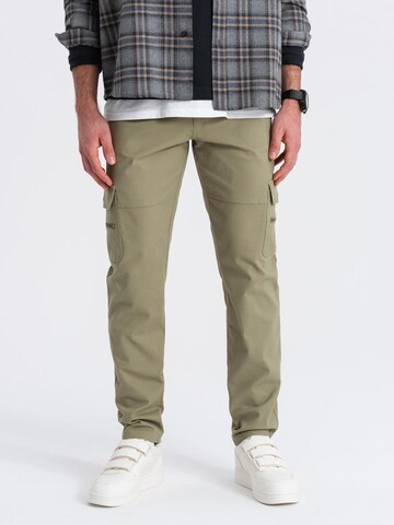 Ombre Regular Trousers in Green: front