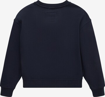 TOM TAILOR Sweatshirt in Blue