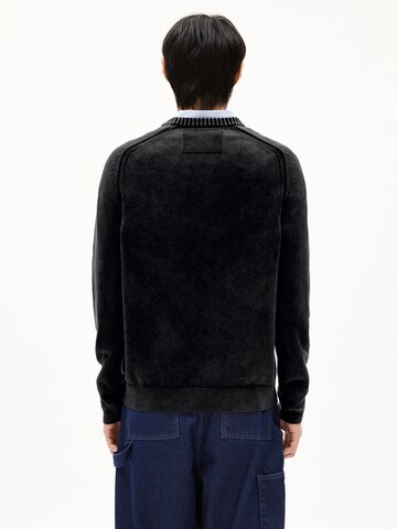 ARMEDANGELS Pullover VAANJO GMT DYE in Schwarz