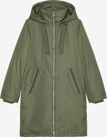 Parka mi-saison Marc O'Polo en vert : devant