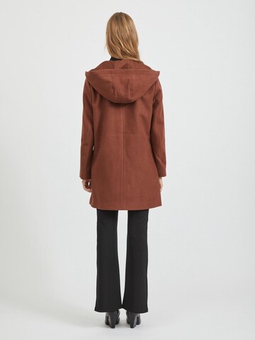 VILA Between-Seasons Coat 'Elly' in Brown