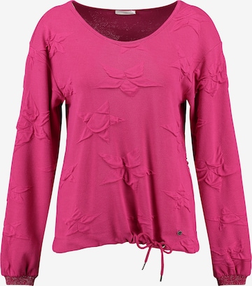 Key LargoSweater majica 'Sky' - roza boja: prednji dio