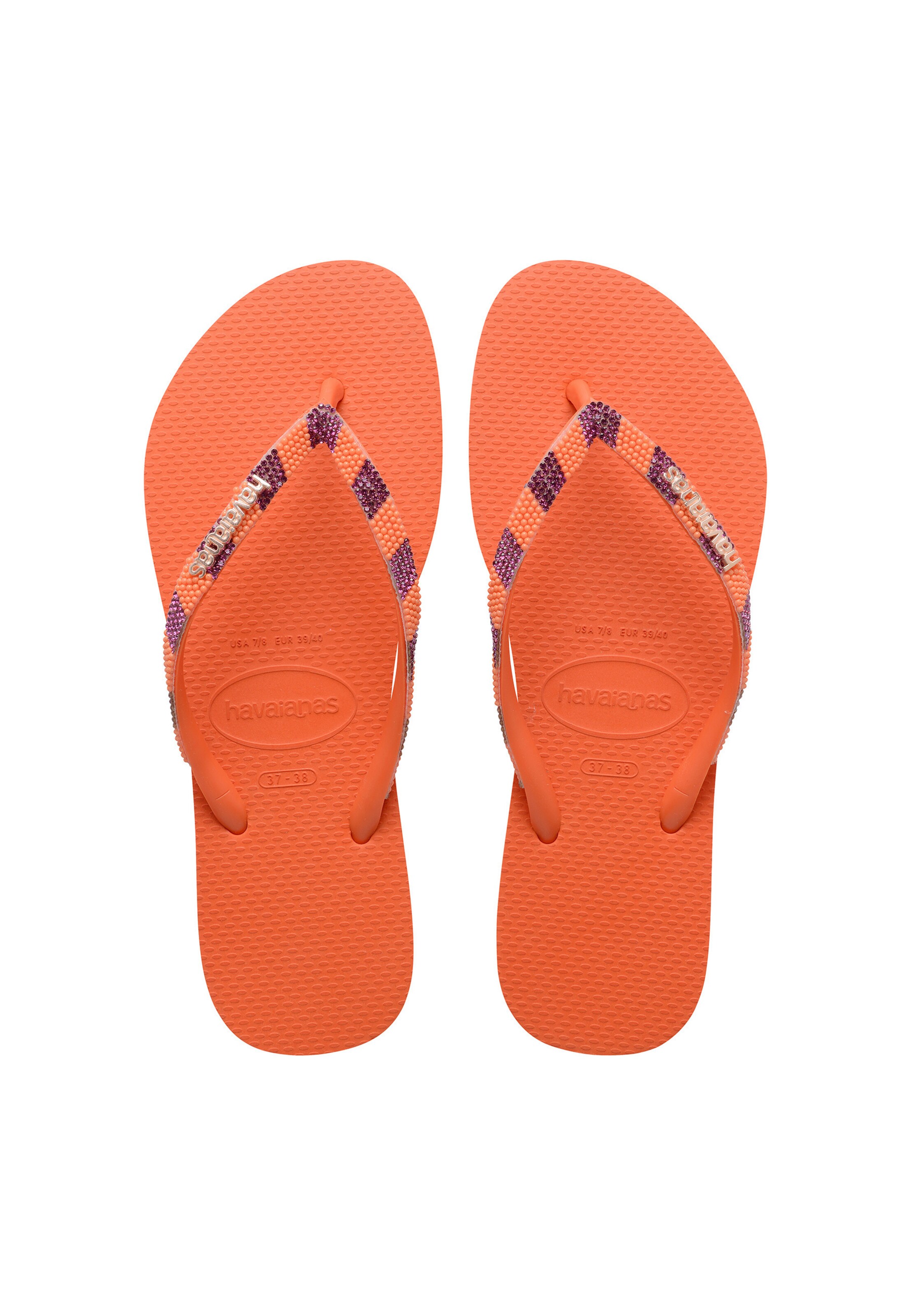 HAVAIANAS Pantofle 'SLIM GLOW' – oranžová
