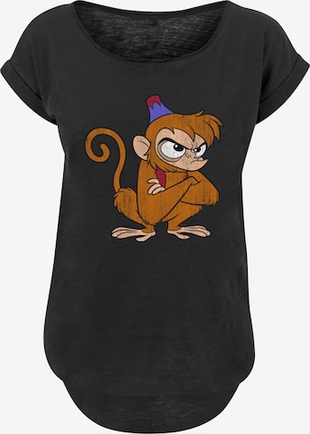 F4NT4STIC Shirt 'Disney Aladdin Classic Angry Abu' in Black: front