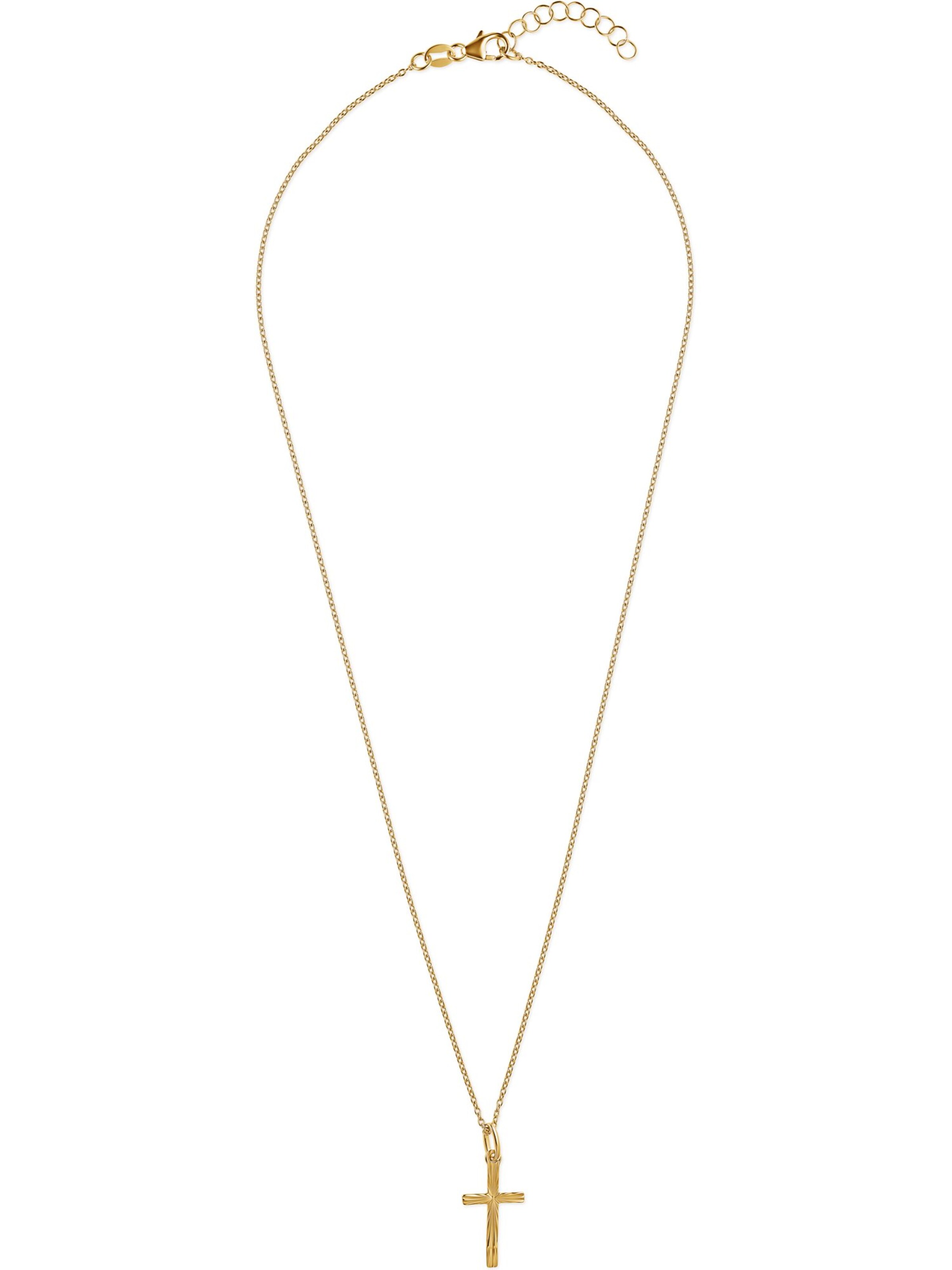 FAVS Necklace in Yellow: front