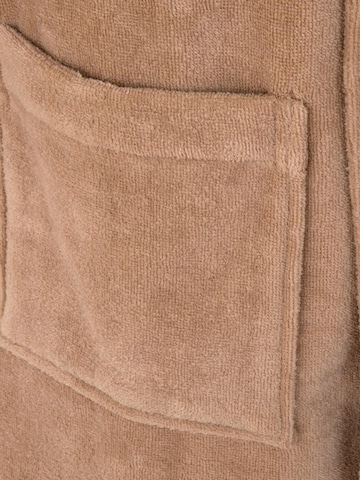 LACOSTE Long Bathrobe 'LRENE' in Brown