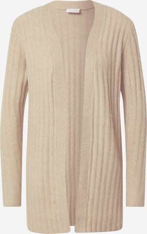 VILA Oversized strikkejakke 'Nikki' i beige: forside