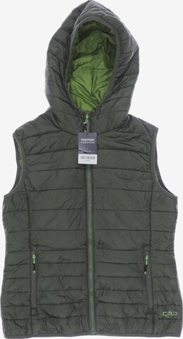 CMP Vest in L in Green: front