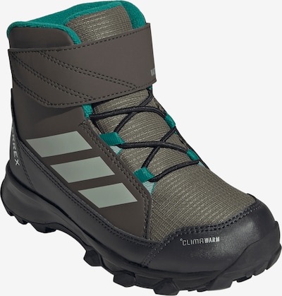 ADIDAS TERREX Boots 'SNOW' in 31,5 in oliv / mint / schwarz, Produktansicht