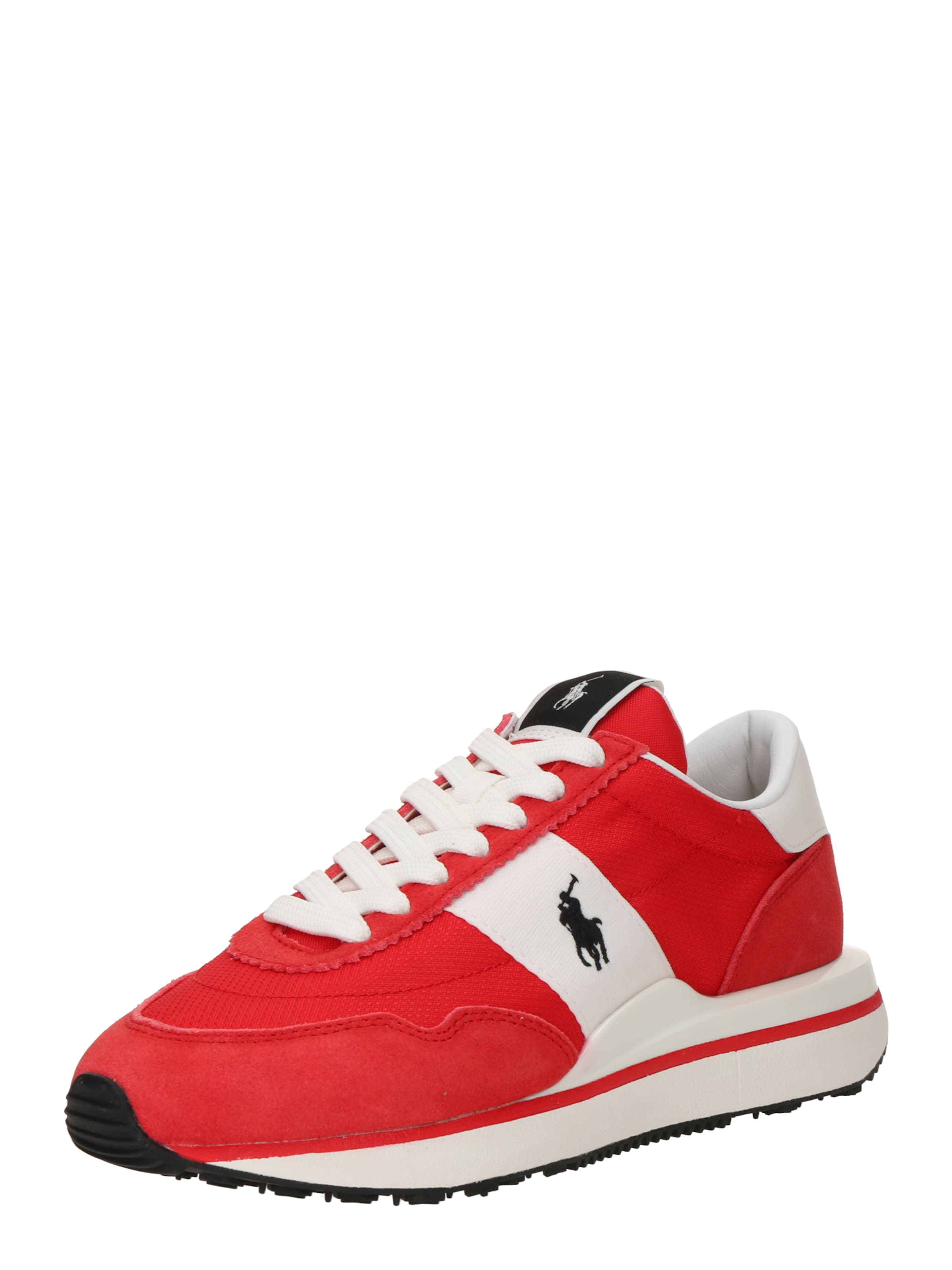 Polo Ralph Lauren Rövid szárú sportcipők 'TRAIN 89' - piros: elől
