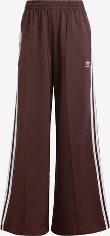 ADIDAS ORIGINALS Wide Leg Hose 'Adicolor Classics' in Braun: predná strana