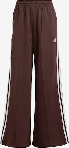 ADIDAS ORIGINALS Wide Leg Hose 'Adicolor Classics' in Braun: predná strana