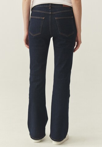 TATUUM Bootcut Hlače | modra barva