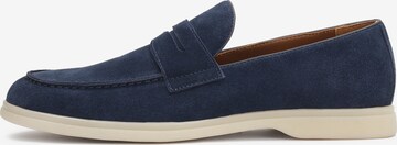 Kazar Mocassins in Blauw: voorkant