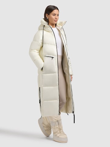 Cappotto invernale 'TONIA' di khujo in bianco