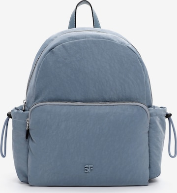Suri Frey Rugzak in Blauw: voorkant