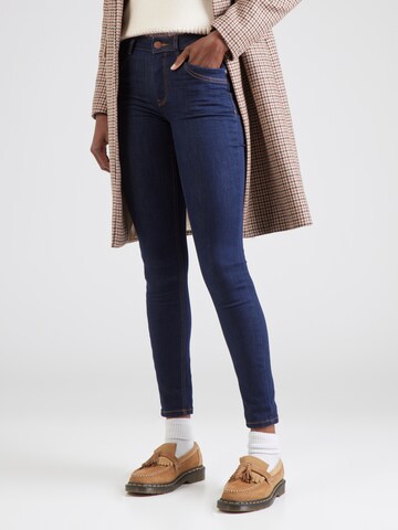 TOM TAILOR Skinny Farkut 'Kate' värissä sininen: etupuoli