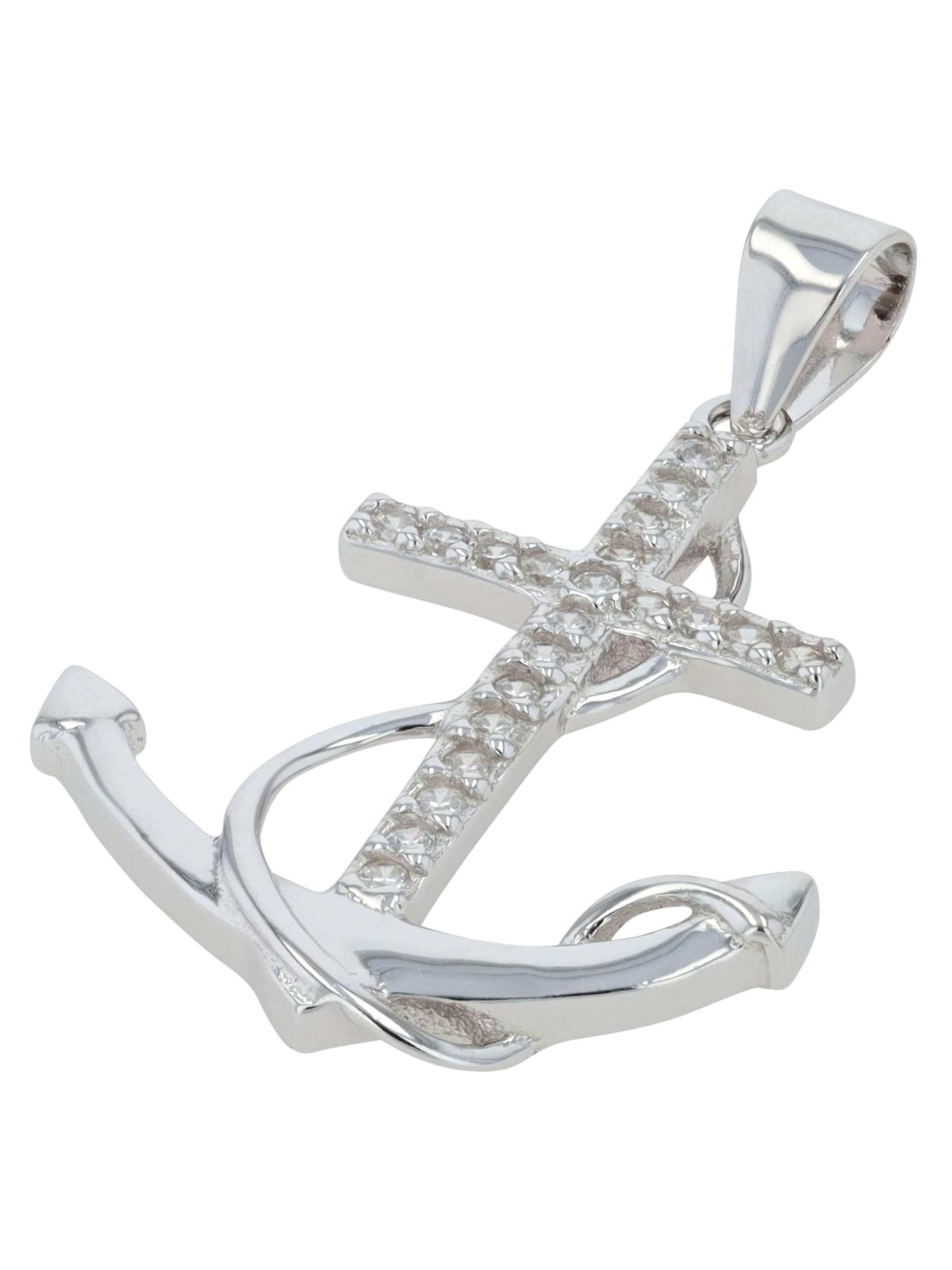 Akzent Pendant 'Aleida, 925 Sterlingsilber, langlebig' in Silver
