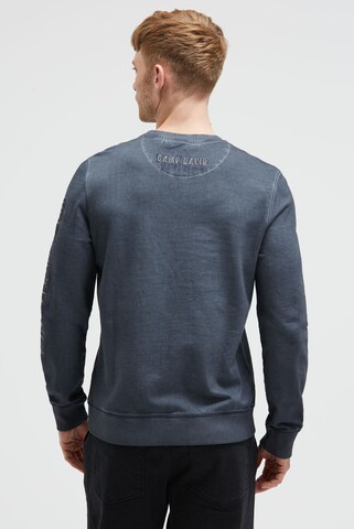 CAMP DAVID Sweatshirt in Blue: front