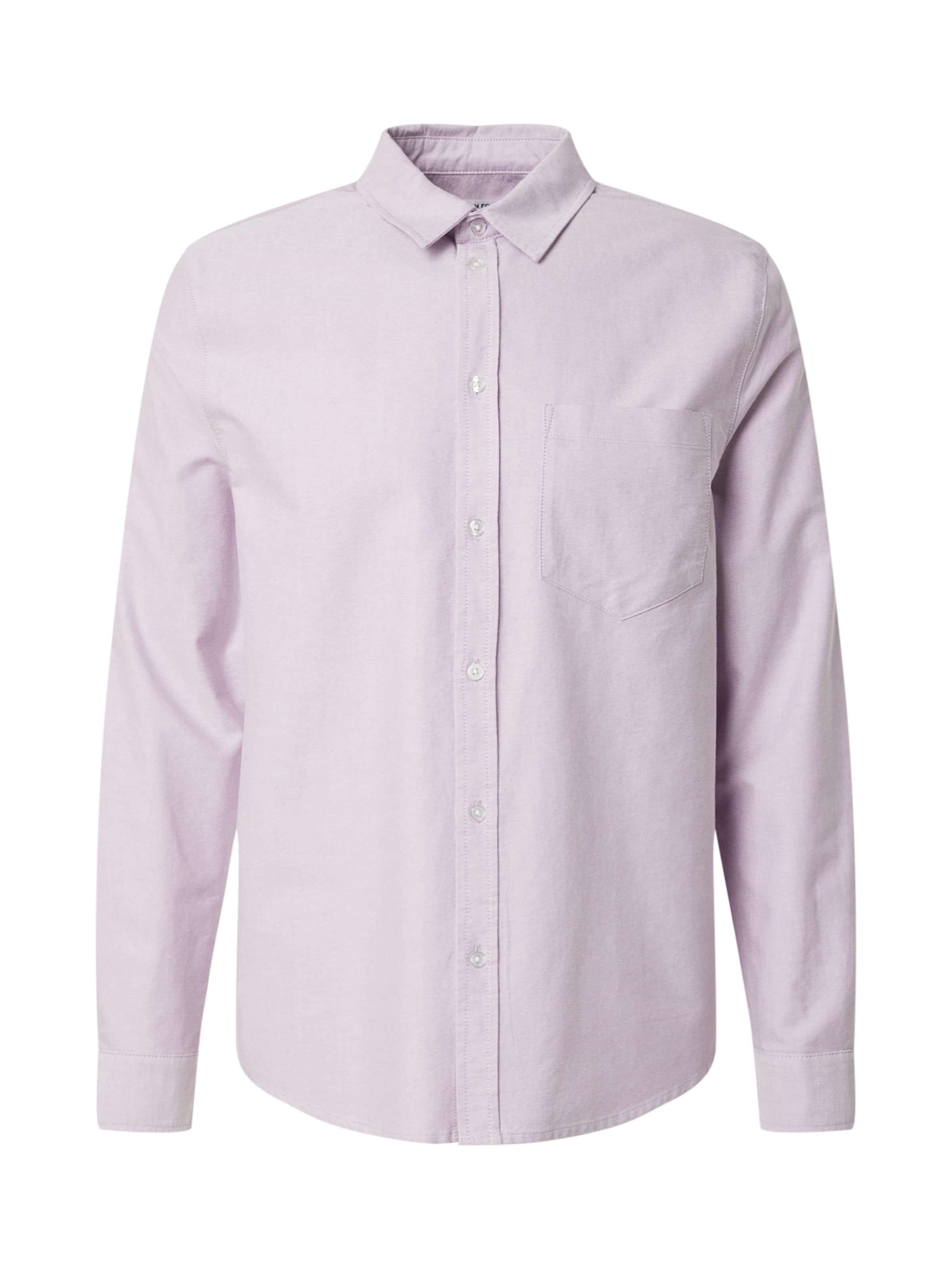 DAN FOX APPAREL Camisa 'Kimi' en lila, Vista del producto