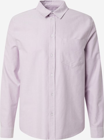 Regular fit Camicia 'Kimi' di DAN FOX APPAREL in lilla: frontale