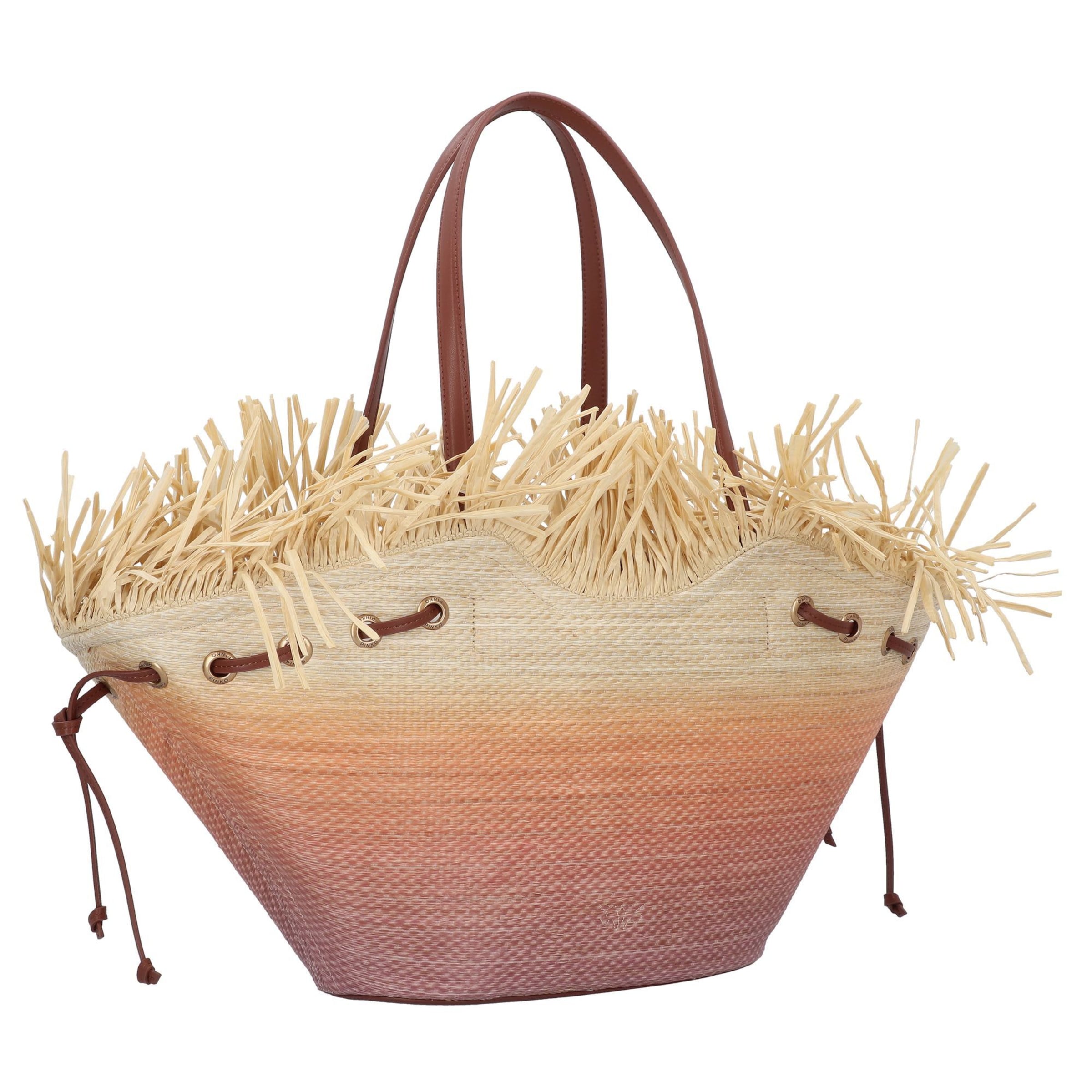 Shopper 'Pagoda ' di PINKO in arancione