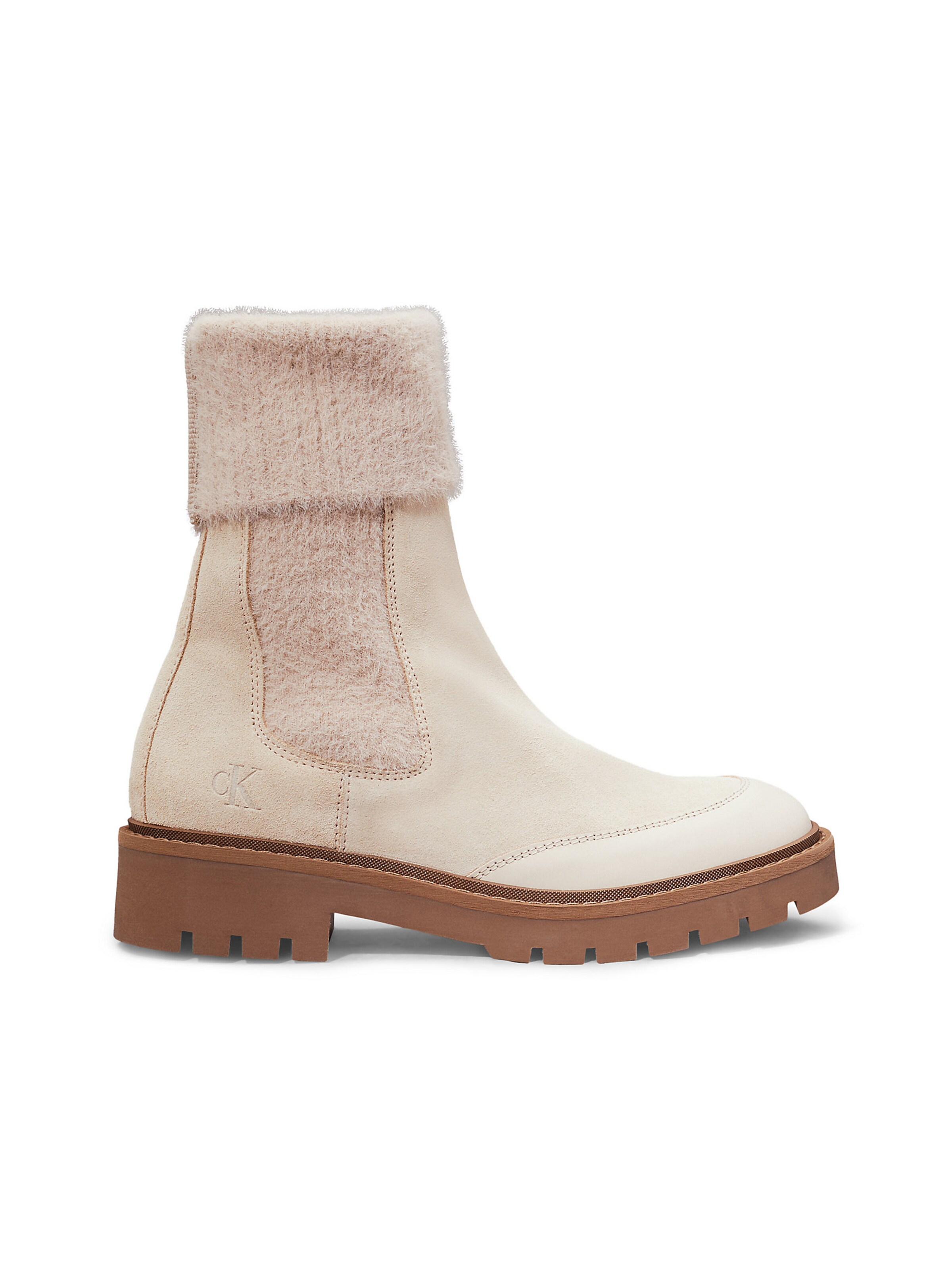 Calvin Klein Chelsea boots in Wit