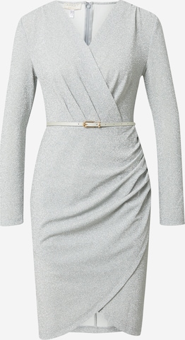 APART Cocktail Dress in Silver: front