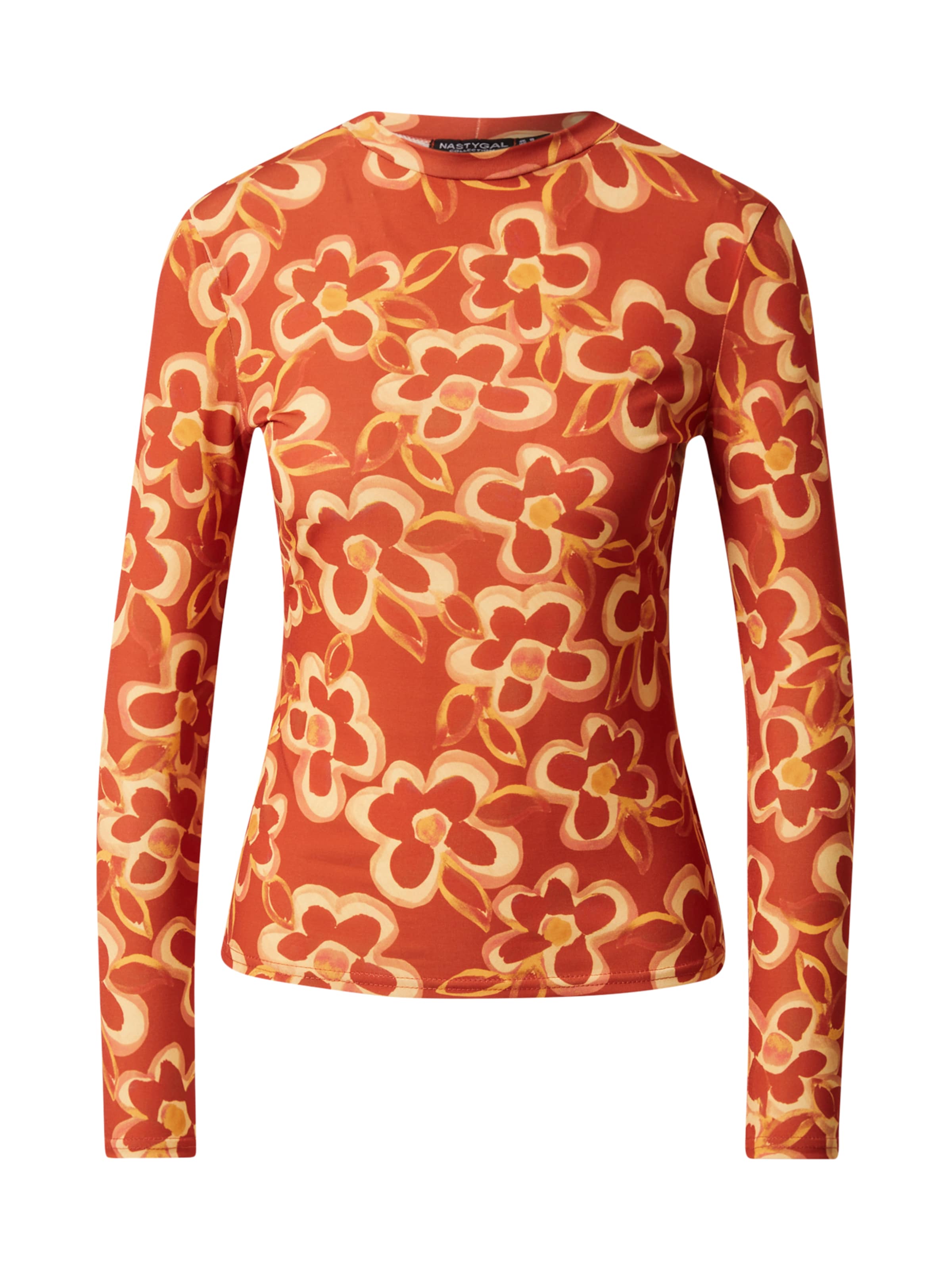 Nasty Gal Μπλουζάκι σε πορτοκαλί: μπροστά