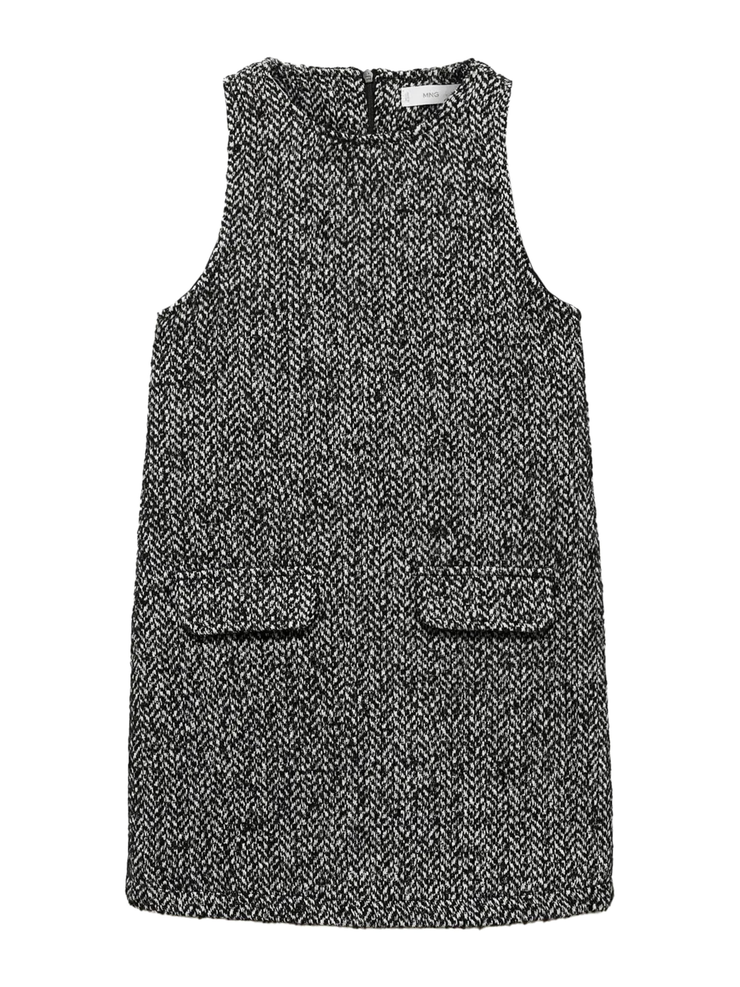 MANGO KIDS Dress 'KIMI' in Black: front