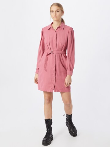 ONLY Shirt Dress 'SHORT DRESS PNT' in Pink