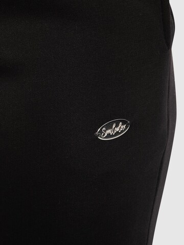 Loosefit Pantalon 'Zina' Smilodox en noir