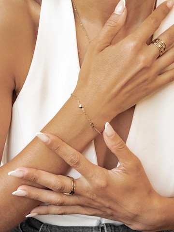 Bracelet 'Infinity Heart' Hey Happiness en or