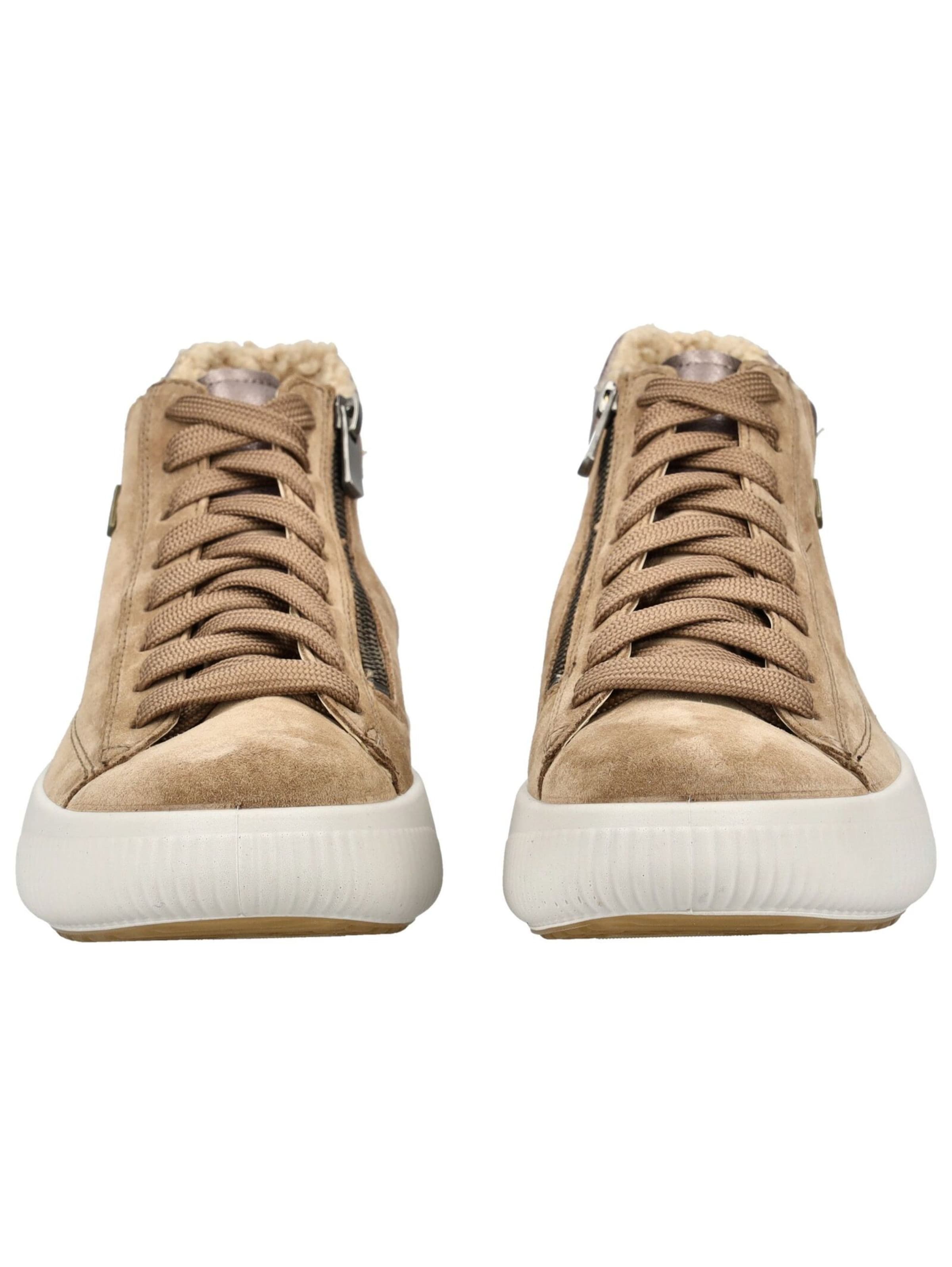 Legero High-Top Sneakers in Beige