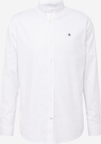 SCOTCH & SODA Regular Fit Skjorte 'Essentials' i hvit: forside