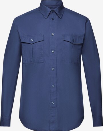 ESPRIT Regular Fit Hemd in Blau: predná strana