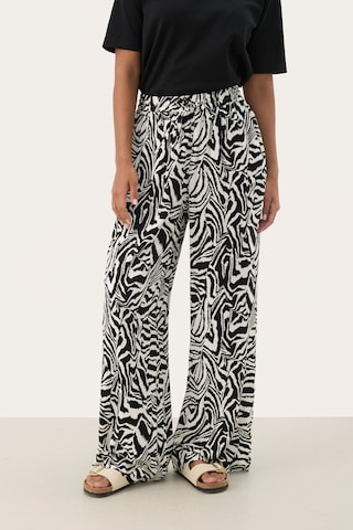 Part Two Regular Broek 'Tine' in Zwart: voorkant