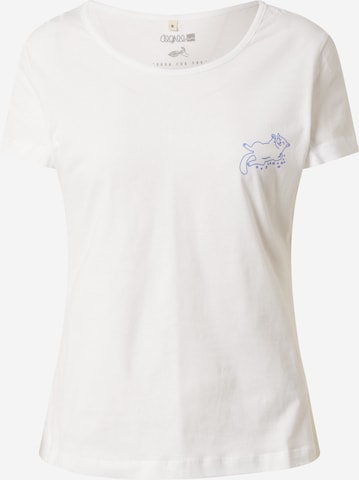 Degree Shirt in White: front