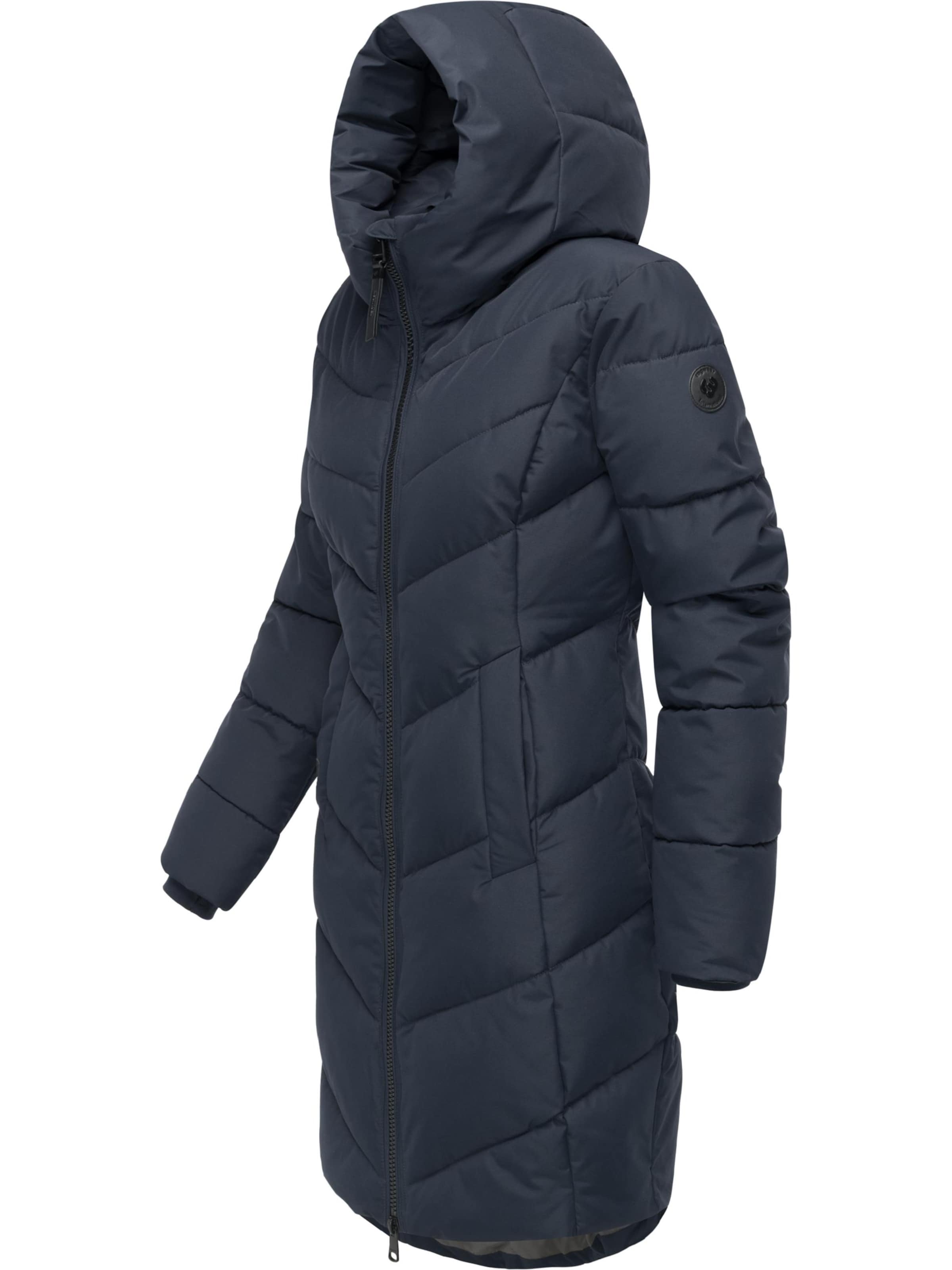 Ragwear Płaszcz zimowy 'Natalin' w kolorze niebieski