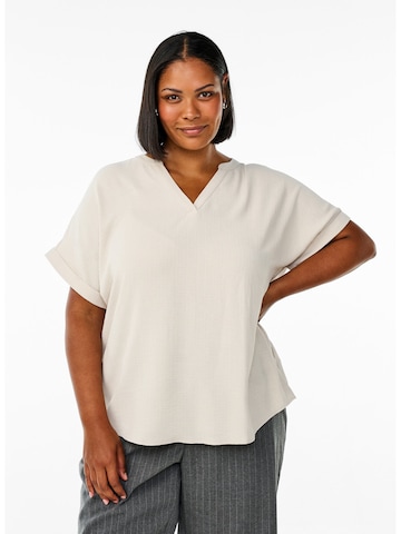 Zizzi Blúz 'Vnilla' - bézs