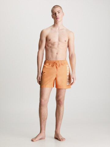 Calvin Klein Swimwear Badeshorts ' Intense Power ' in Orange