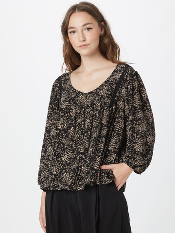 American Eagle Blouse in Zwart: voorkant