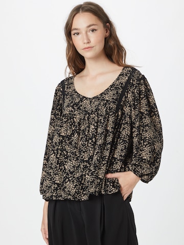 Camicia da donna di American Eagle in nero: frontale