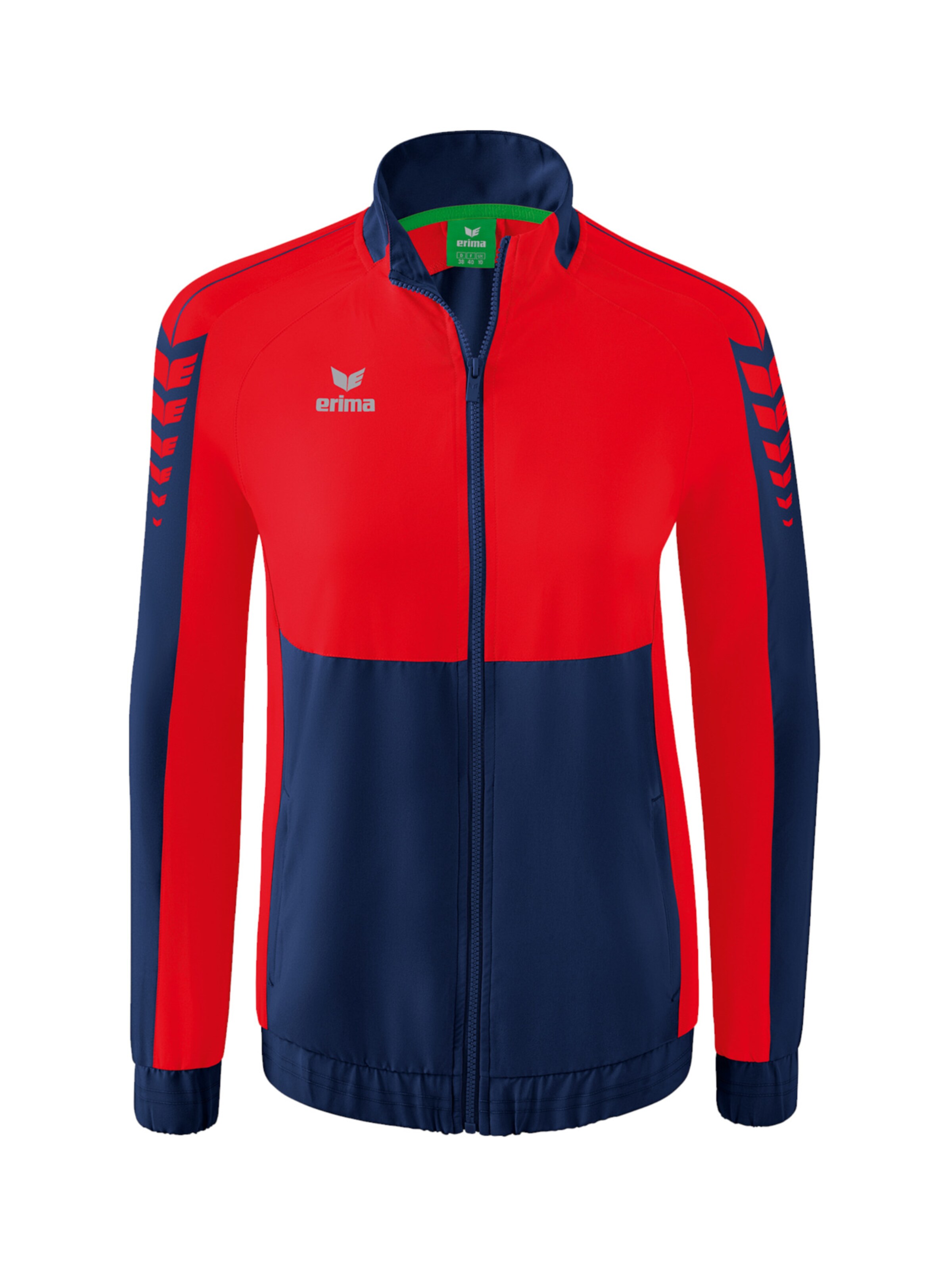ERIMA Sportovní bunda – modrá: přední strana