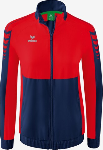 ERIMA Sportovní bunda – modrá: přední strana