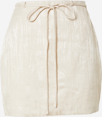 NA-KD Skirt in Beige: front