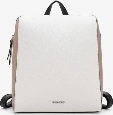 Emily & Noah Backpack 'Ella' in White: front