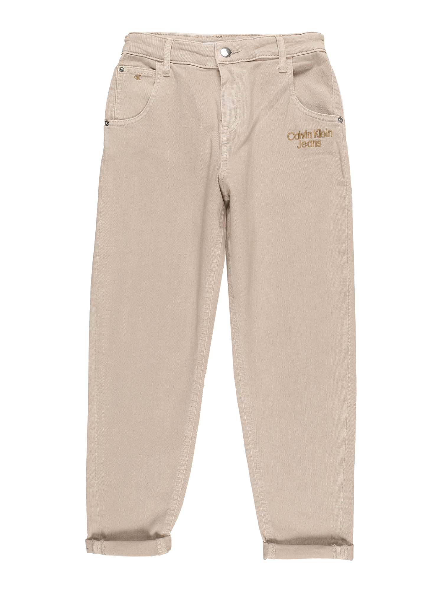 Bambina (taglie 92-140) Bimba Calvin Klein Jeans Jeans in Greige Bambina (taglie 92-140) Bimba Calvin Klein Jeans Jeans in Greige