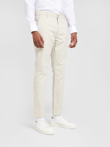 Skinny Pantalon chino Dockers en gris : devant