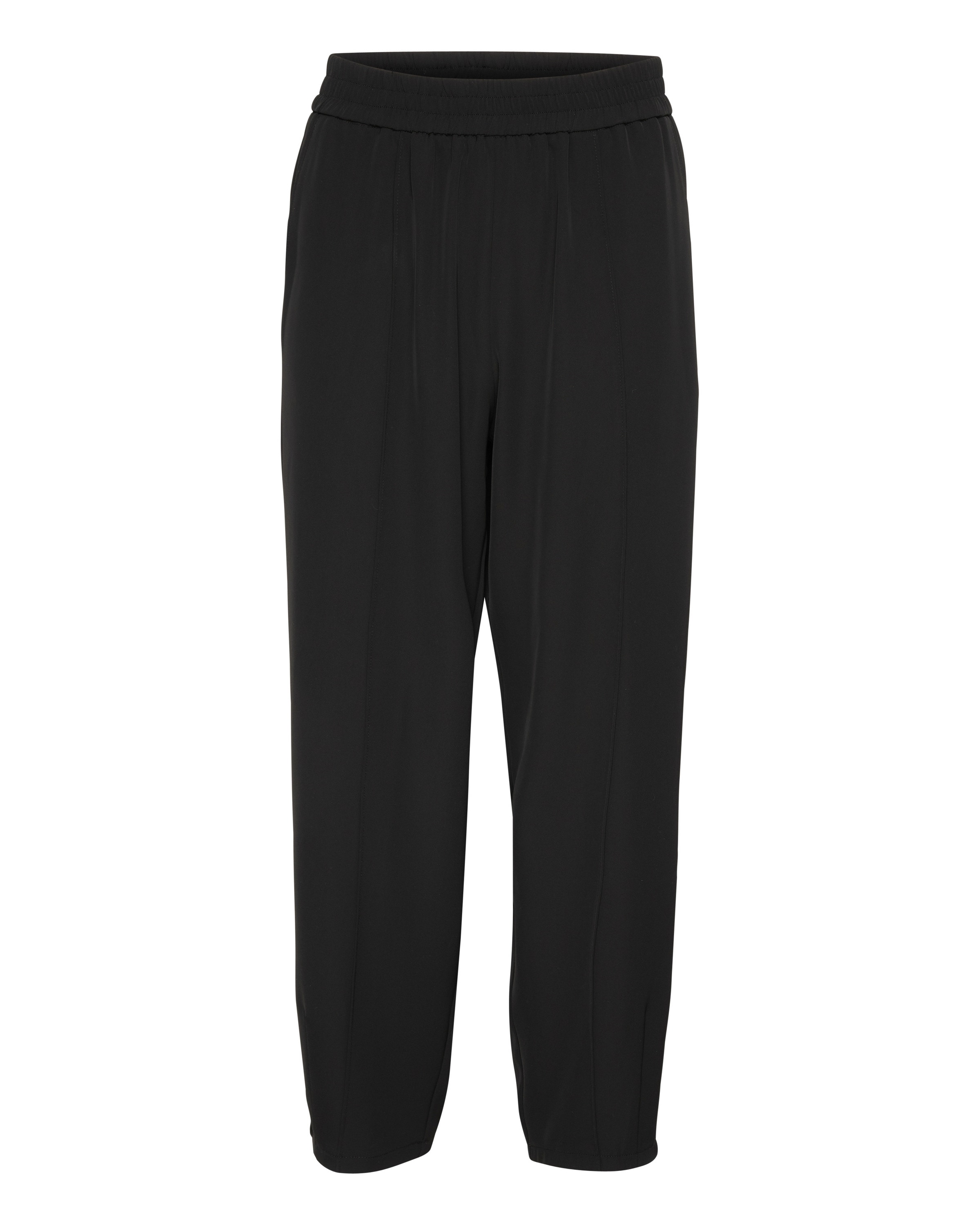 Kaffe Tapered Haremshose 'Signa ' in Schwarz: Vorderseite